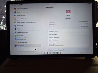Galaxy Tablet s10 lite