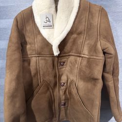 Premium Sheepskin Bomber Jacket