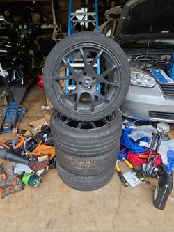 17" rims and tires