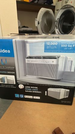 Midea 12,000 (12k) BTU U-shaped window AC unit