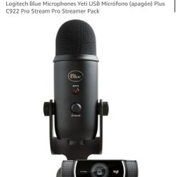 Logitech Blue Microphones Yeti USB Micrófono