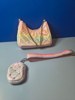 OMG KIDS HANDBAG WITH EXTRA POUCH AND STRAP