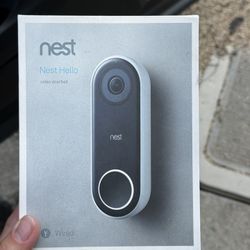 Google Nest Hello Video Doorbell (wired) 