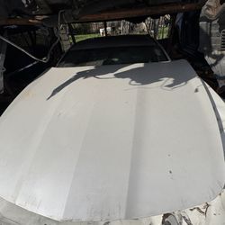 Parting Out 2016 Cadillac CTS Sedan Hood Used White Color