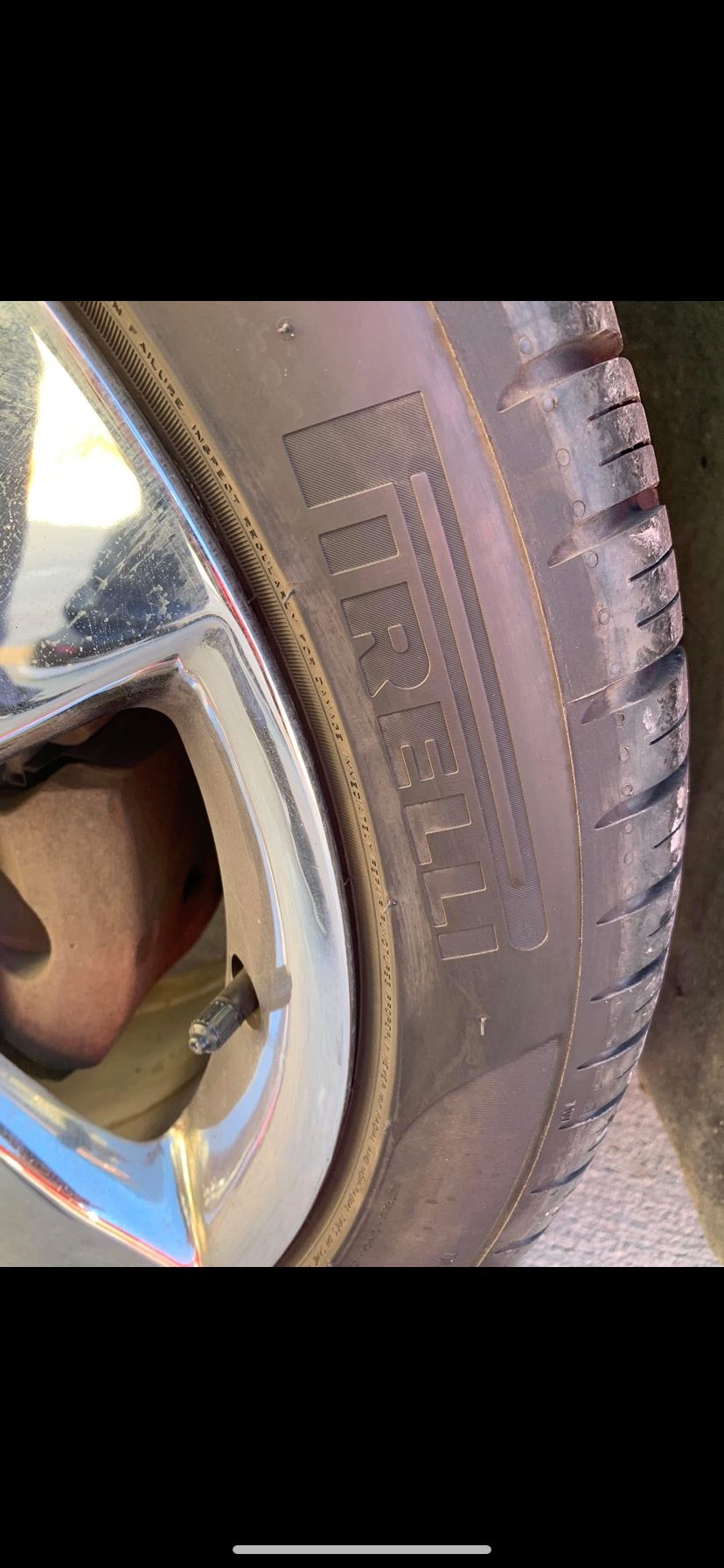 Set Of 4. 245 40/18 Pirelli Tires. Used But Plenty Tread