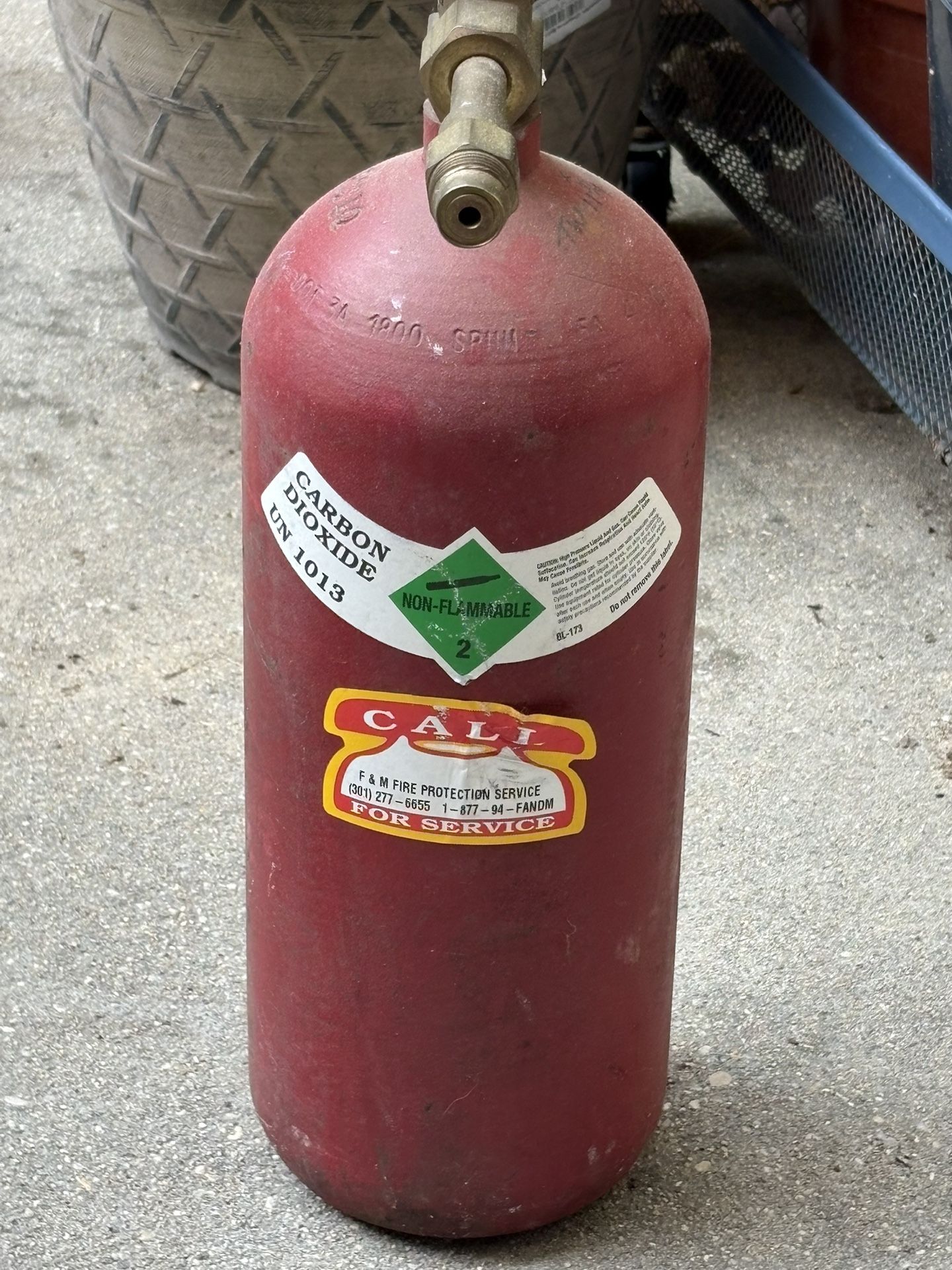 Bottle Of Carbon Dioxide