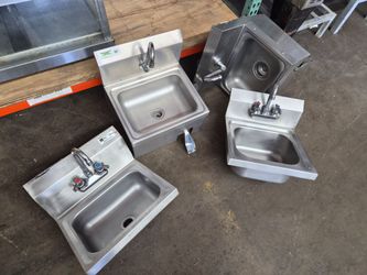 $150 Each Commercial Restaurant NSF Stainless Steel Hand Sink Hand Wash Sink
