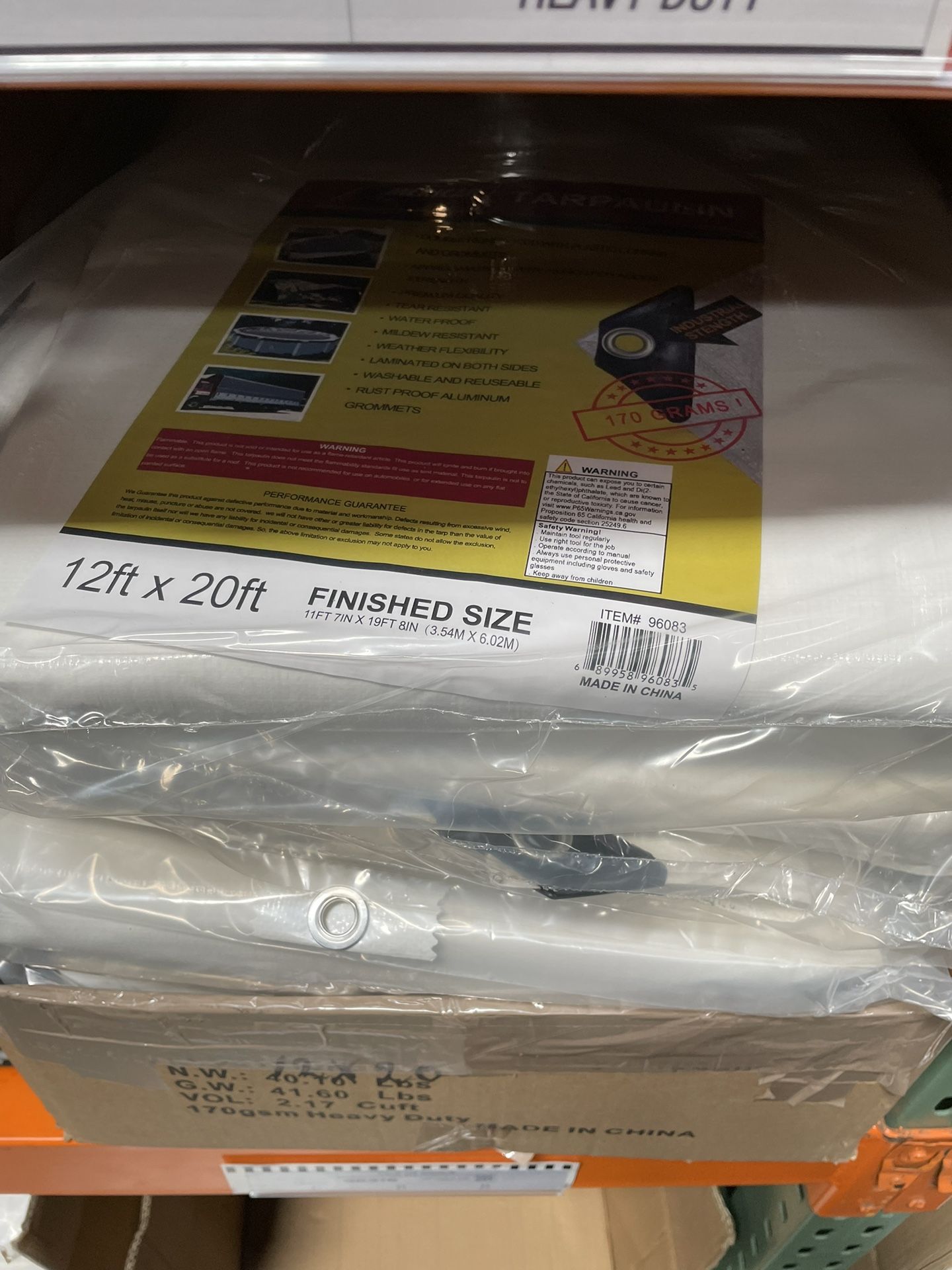 Heavy Duty Tarps New