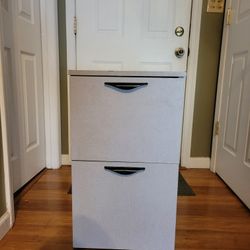 2 Drawer File Cabinet NO KEY