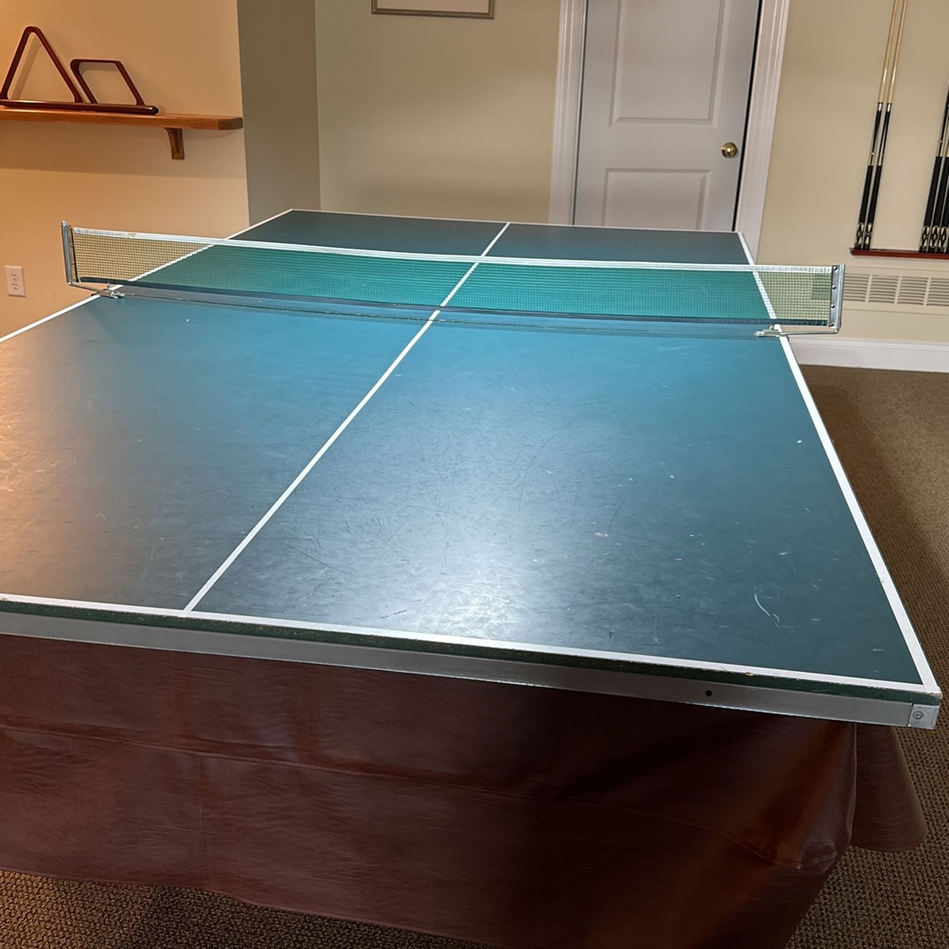 Ping Pong Table for Billiard Table..