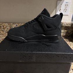 Jordan 4 Black Cat GS🔥 Size 6.5Y Only One Available!