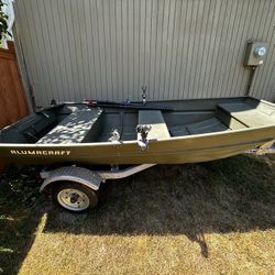 10’ Alumacraft Welded Jon Boat