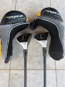 2 Hybrid & 4 Hybrid TaylorMade RBZ Stage 2