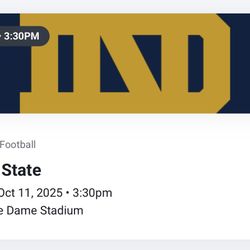 Notre Dame Vs NC State 