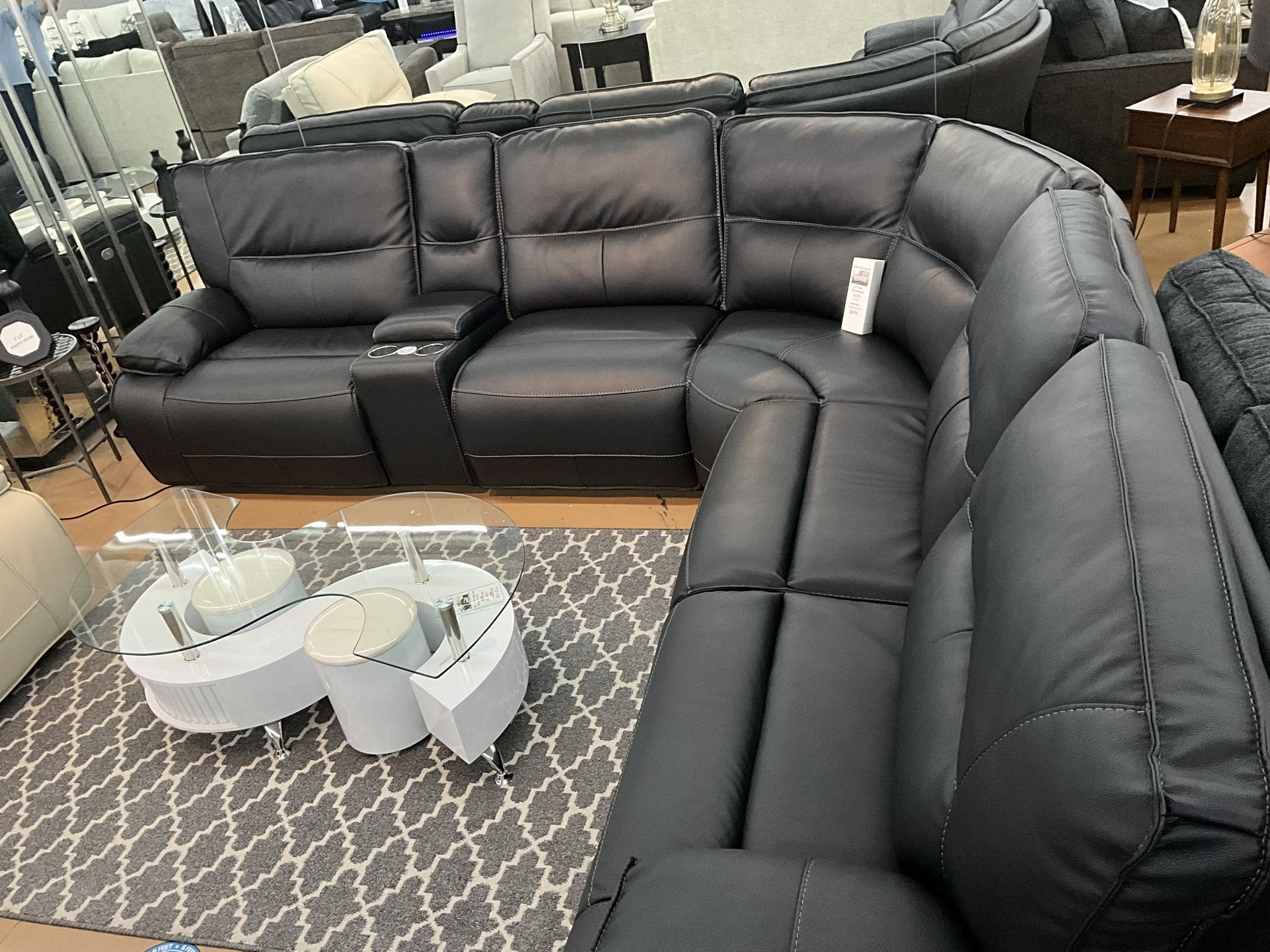 6 PC Power Sectional Available In 4 Colors