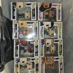 Funko Pops Marvel Star Wars Disney Jujutsu Kaisen Attack on Titan Demon Slayer