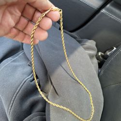 Gold Rope Chain