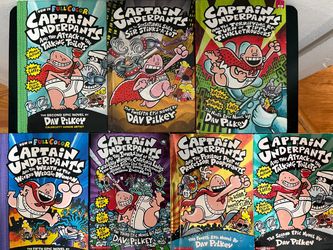 CAPTAIN UNDERPANTS BOOKS