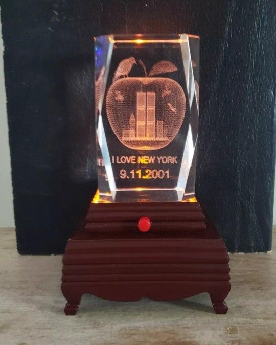 9/11 Commemorative Crystal