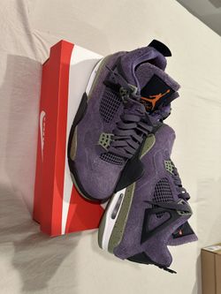 Purple Jordan 4s