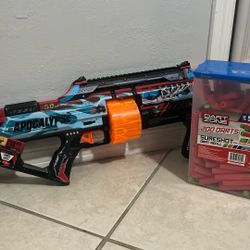 Nerf Gun With Darts