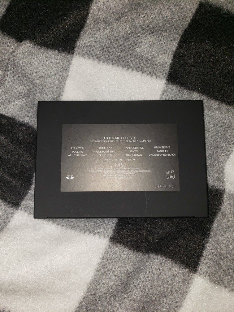 Never Used NARS EXTREME EFFECTS EYESHADOW PALETTE