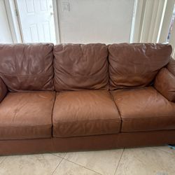 Leather Sofa Good Conditions