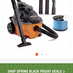 Rigid 4 Gallon Vacuum 