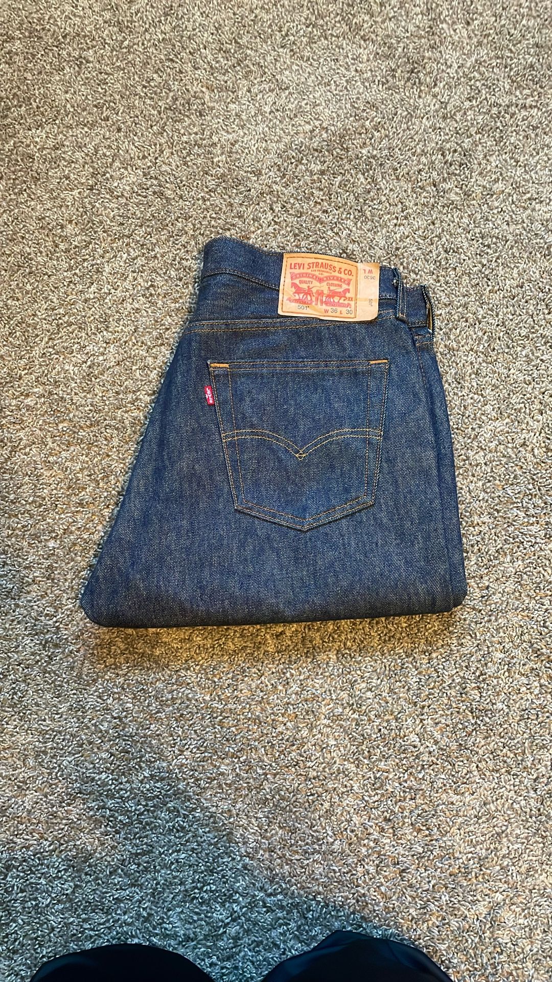 Levi 501s Size 36x30