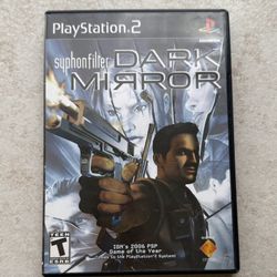 Syphon Filter: Dark Mirror - Sony PlayStation 2 CIB.