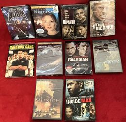 Lot NEW & SEALED MUNICH THE GUARDIAN FLIGHTPLAN GRIDIRON GANG Action‼️ Entire OOP DVD Collection MUST GO ‼️