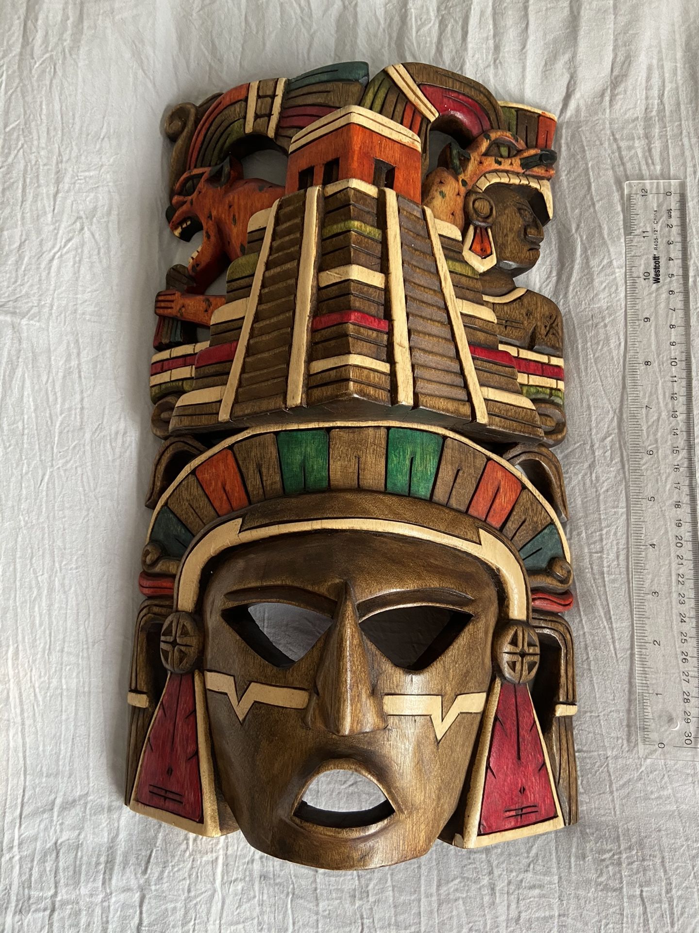 Mayan Wood Carving