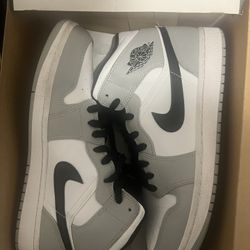 grey jordan 1’s