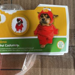 Dog Elmo costume/outfit