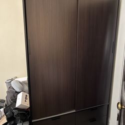 IKEA TRYSIL 46 1/4x24 1/8x79 3/8", sliding doors wardrobe