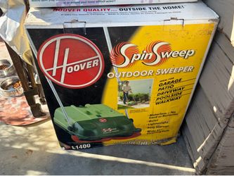 Hoover SpinSweep Outdoor Sweeper