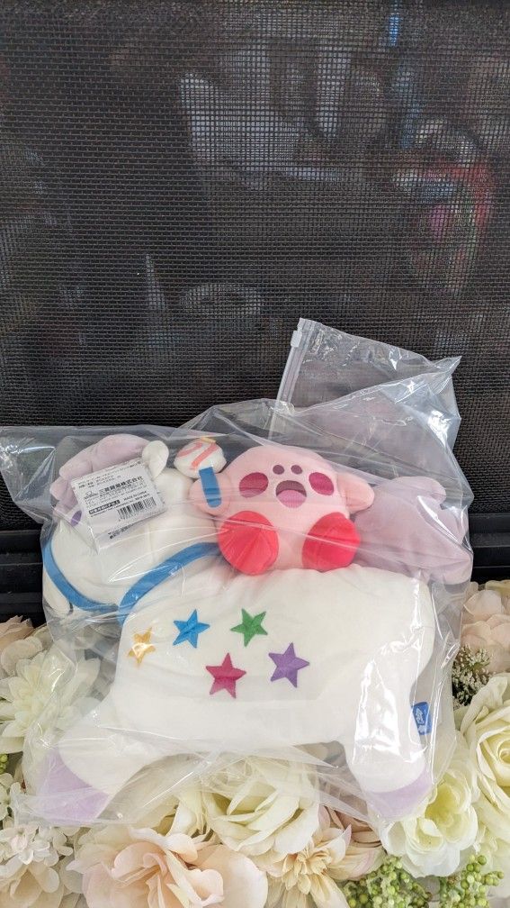 SWIMMER × KIRBY Plush Doll Types 30th Anniversary AEON Limited Cushion Japan