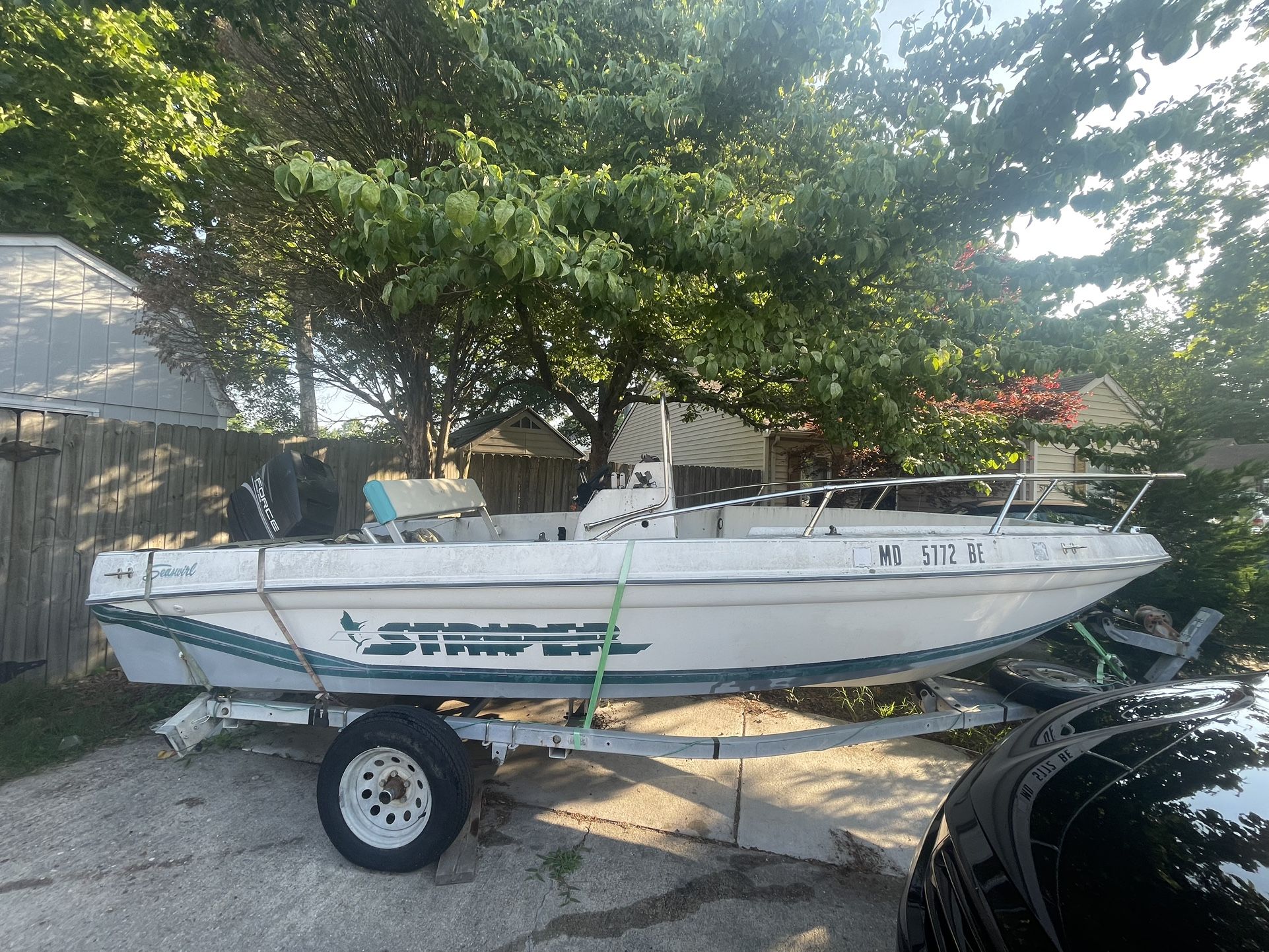 Sea Swirl Stripers 17ft Boat for Sale in Virginia Beach, VA OfferUp