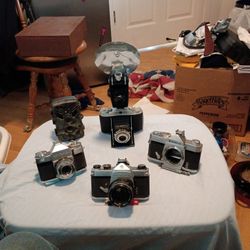 Five (5)  Vintage 35mm Camera Collection