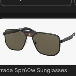 Prada - SPR60W - Matte Black & Brown