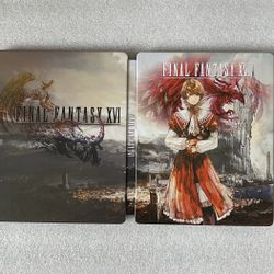 Final Fantasy XVI Custom made Steelbook Case only for PS4/PS5/Xbox (No Game) New