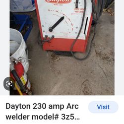 Dayton 230 Amp Stick Welder