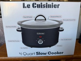 Le Cuisinier 4 Quart Slow Cooker