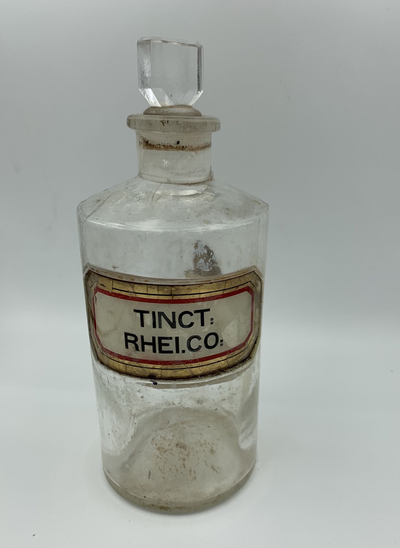 Tincture Apothecary Bottle with Stopper