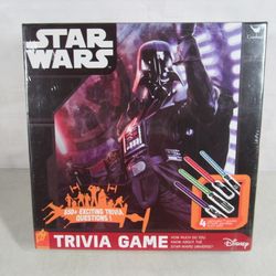 Star Wars Trivia Game By Disney & Cardinal~New & Factory Sealed!

