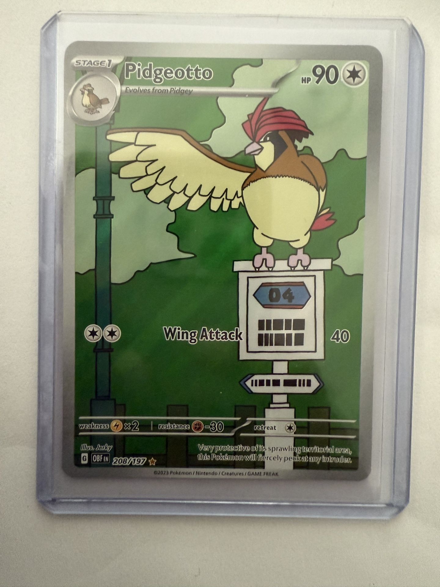 Pokemon Pidgeotto