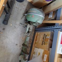 Vintage Johnson Seahorse 5 HP Outboard Motor