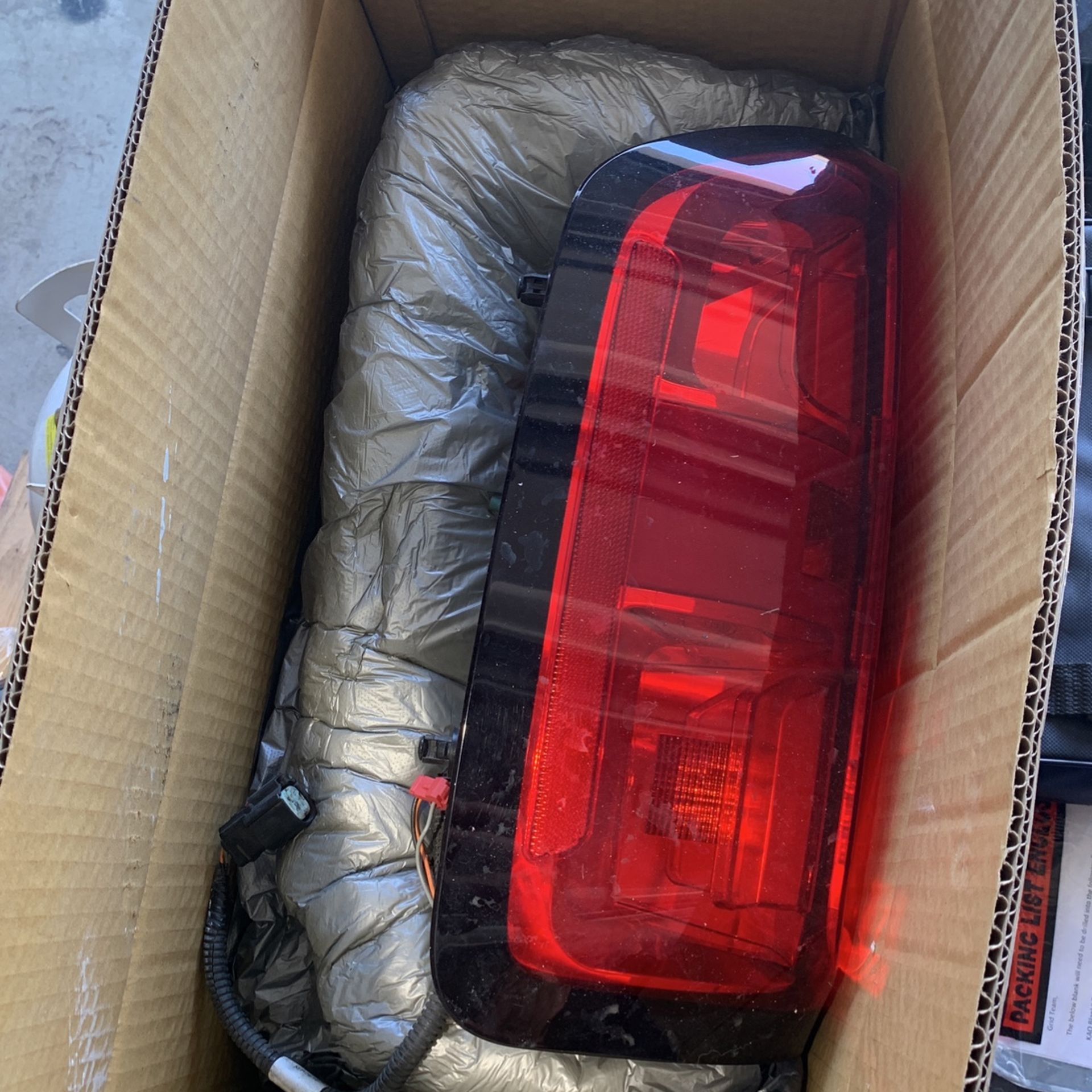 2017 Chevy Colorado Factory Tail Lights
