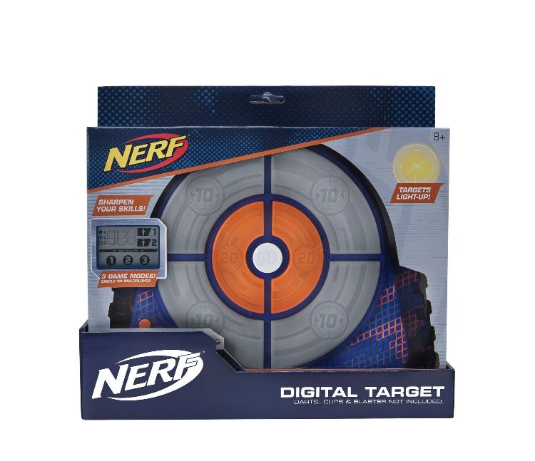 Nerf elite  Digital score  Target Oh I