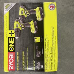 18-Volt ONE+ Lithium-Ion Cordless 2-Tool Combo Kit